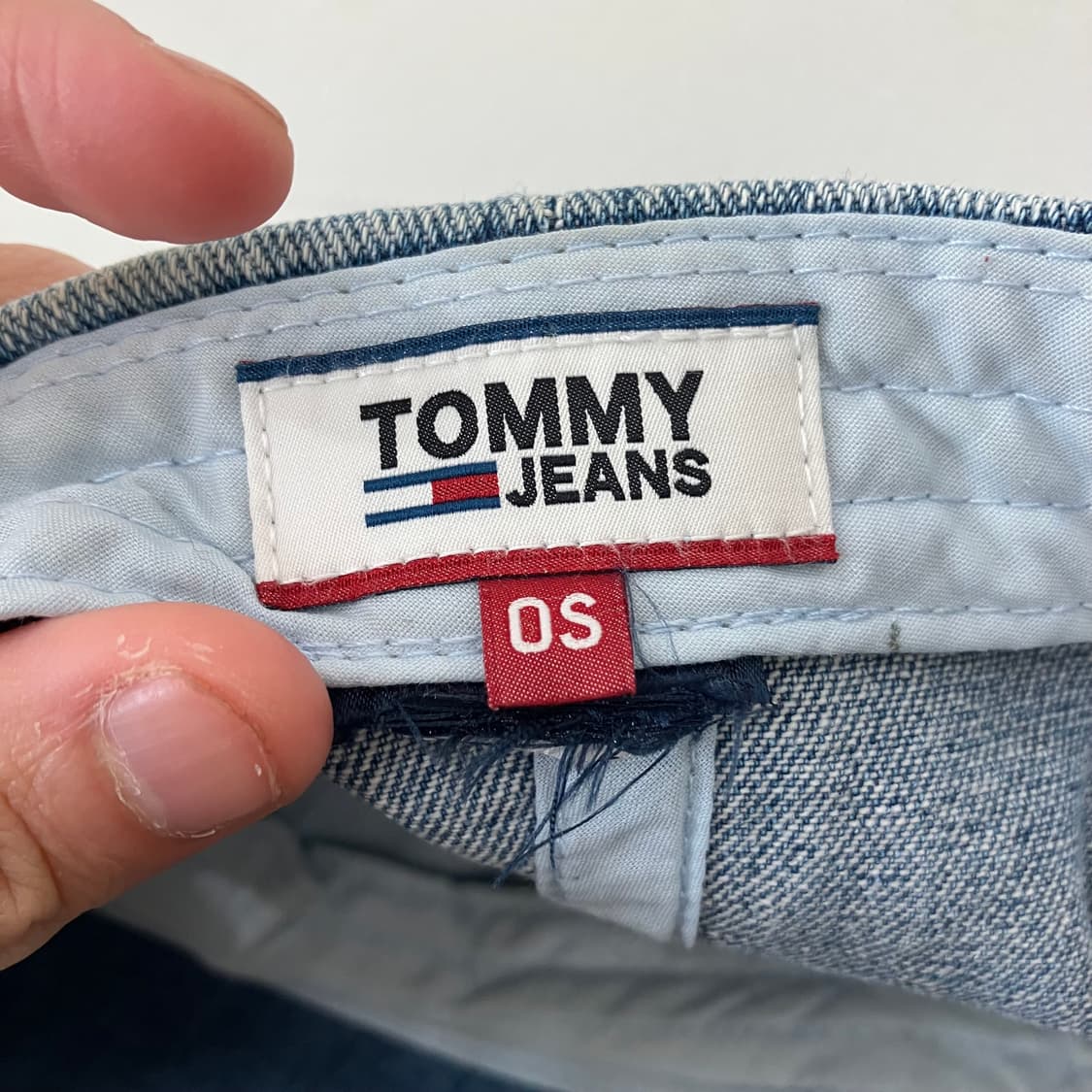 243 타미힐피거 데님 볼캡 모자 상품이미지4