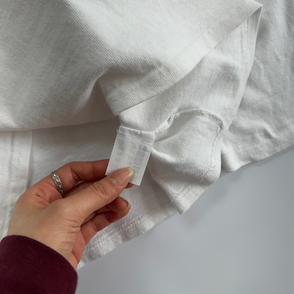 Saint James 세인트 제임스 화이트 롱슬리브 상품이미지7