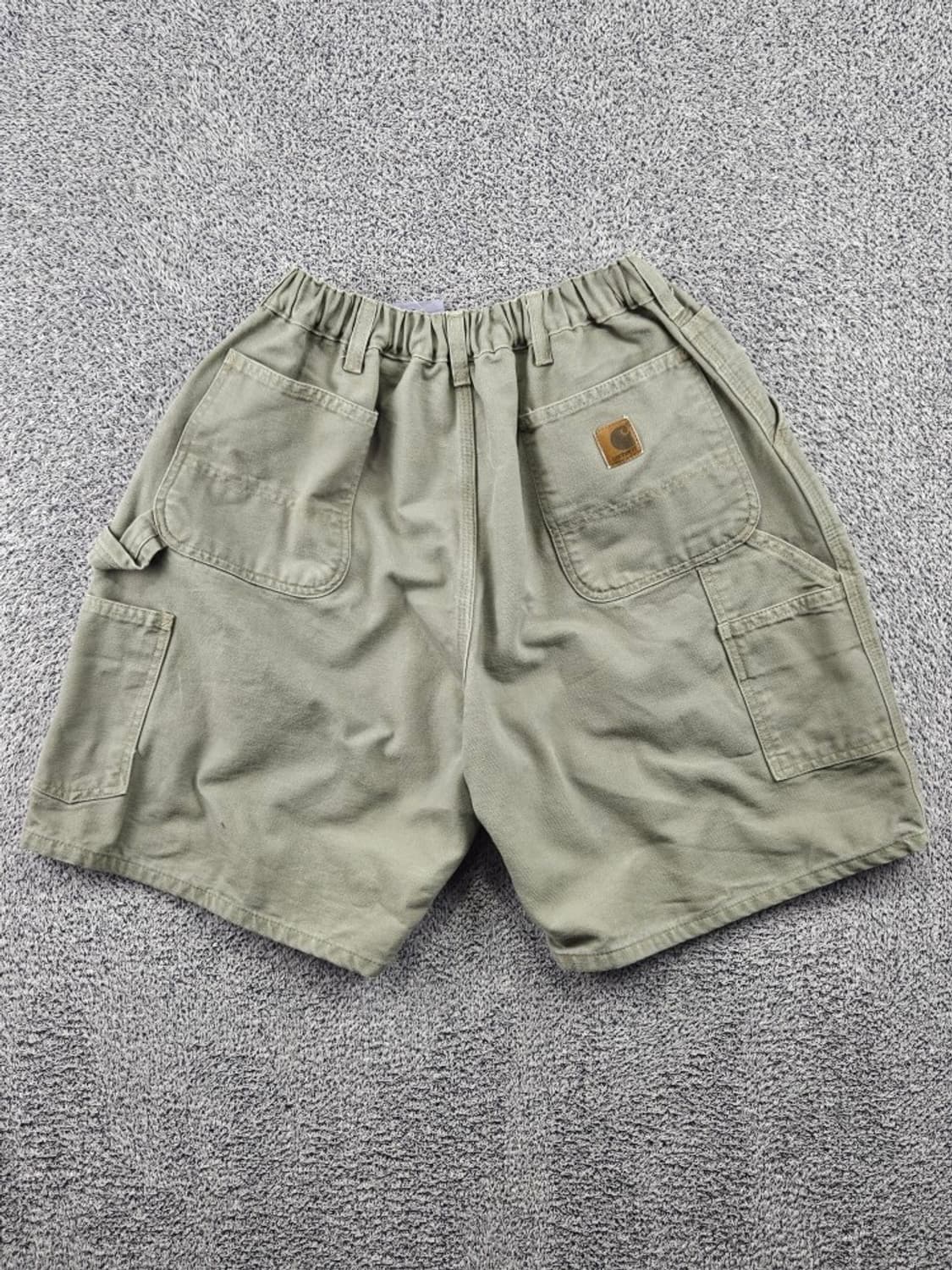 칼하트 밴딩 더블니 커스텀 워크 카펜터 반바지 ( 40" )/ 11492 상품이미지4