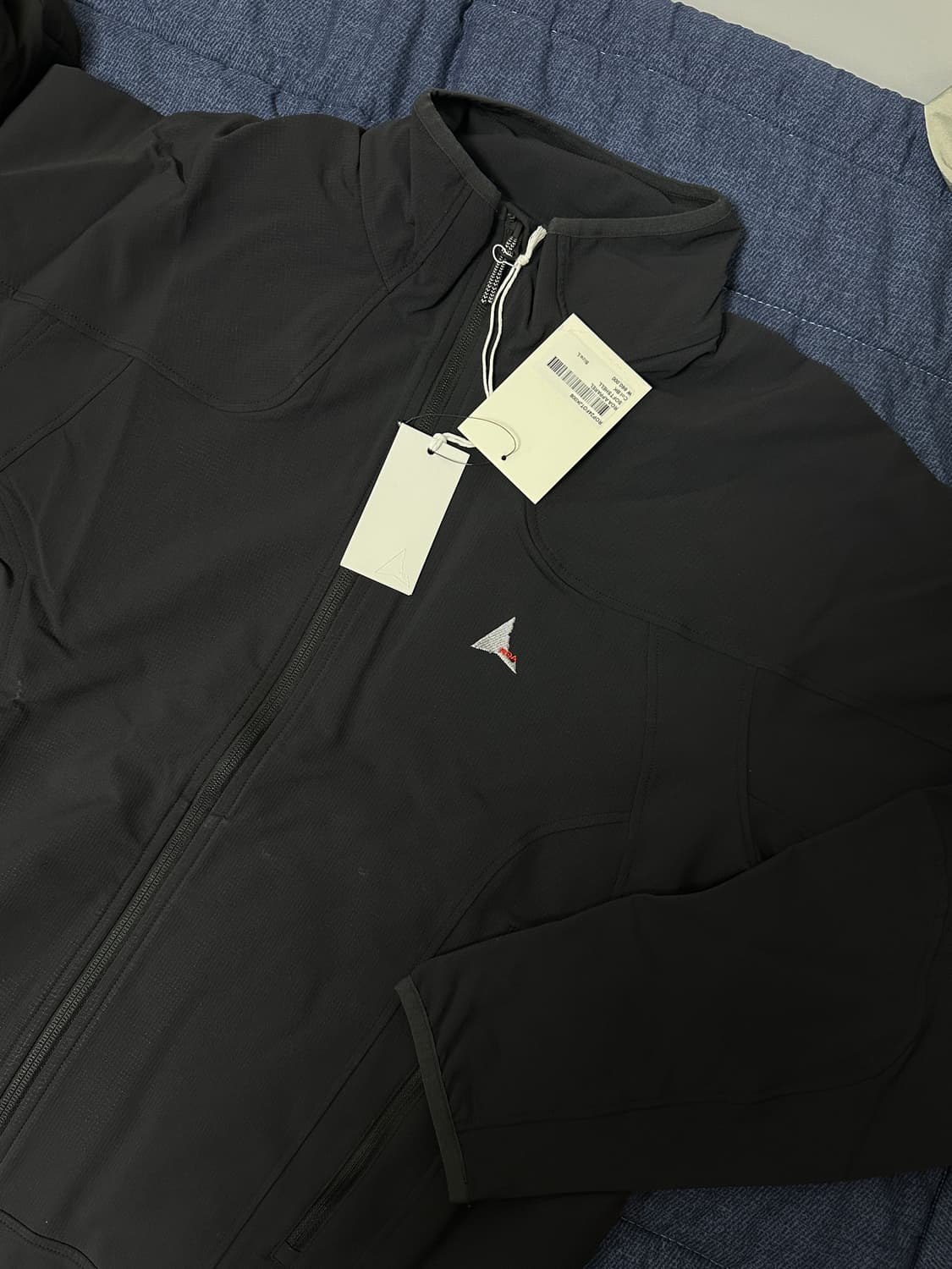 최저가 새상품 로아 하이킹 소프트쉘 바람막이 자켓 블랙 L 상품이미지8