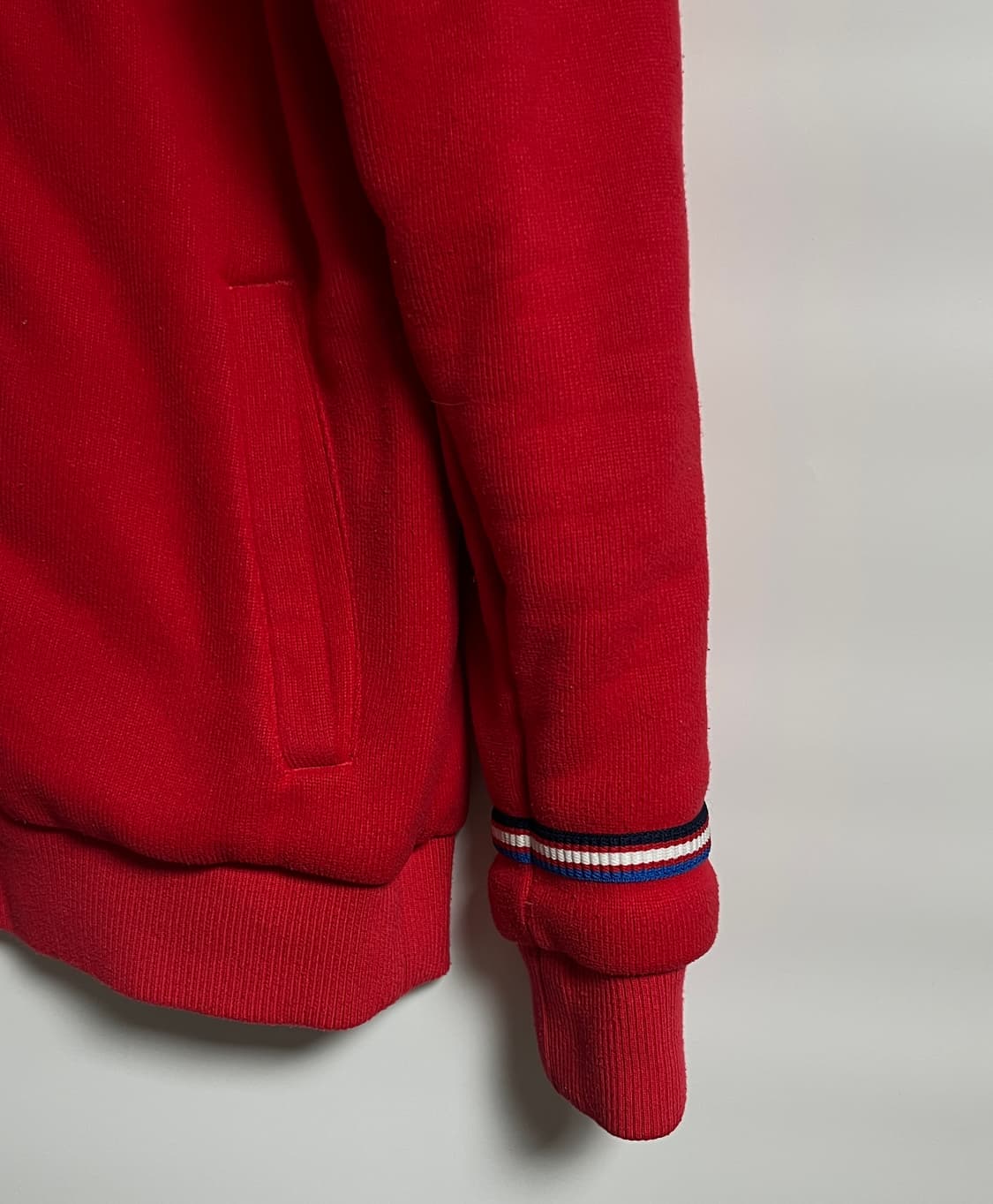 공용 아디다스 파이어버드 패치 니트 집업 트랙탑 M 상품이미지2