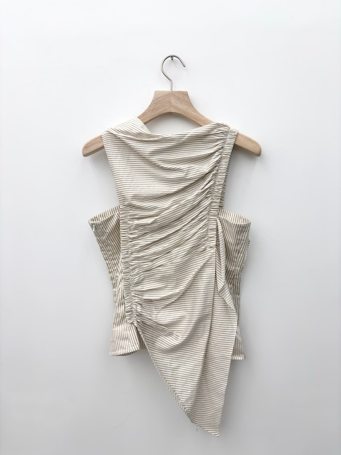 COTTON STRIPE DRESS TOP 상품이미지3