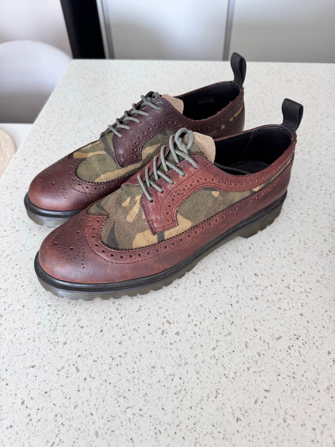 닥터마틴 카모 브라운 윙팁 uk9 280 상품이미지1