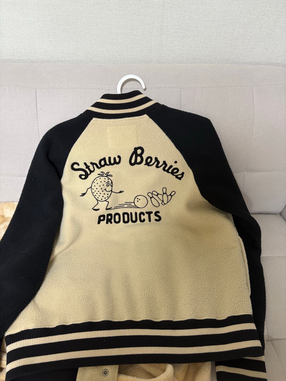 히스테릭글래머 플리스 바시티자켓 상품이미지2