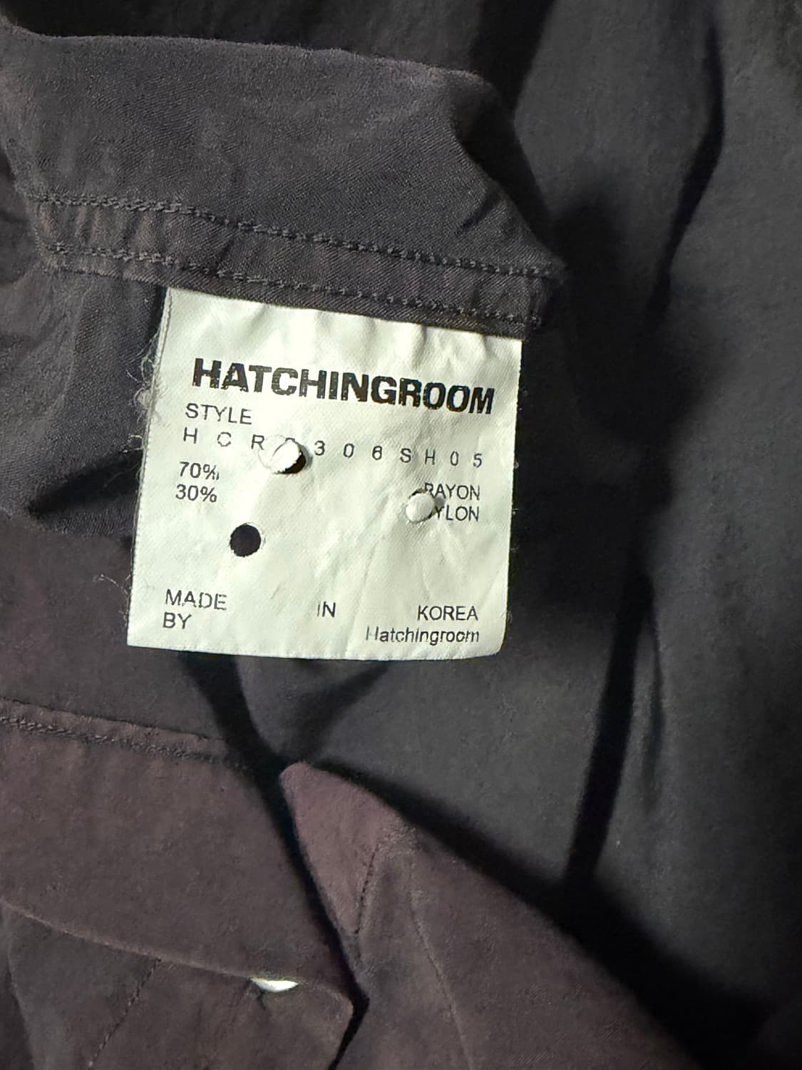 해칭룸 라나 셔츠 상품이미지5