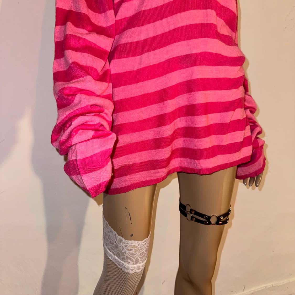 핑크 스트라이프 루즈티 상품이미지5