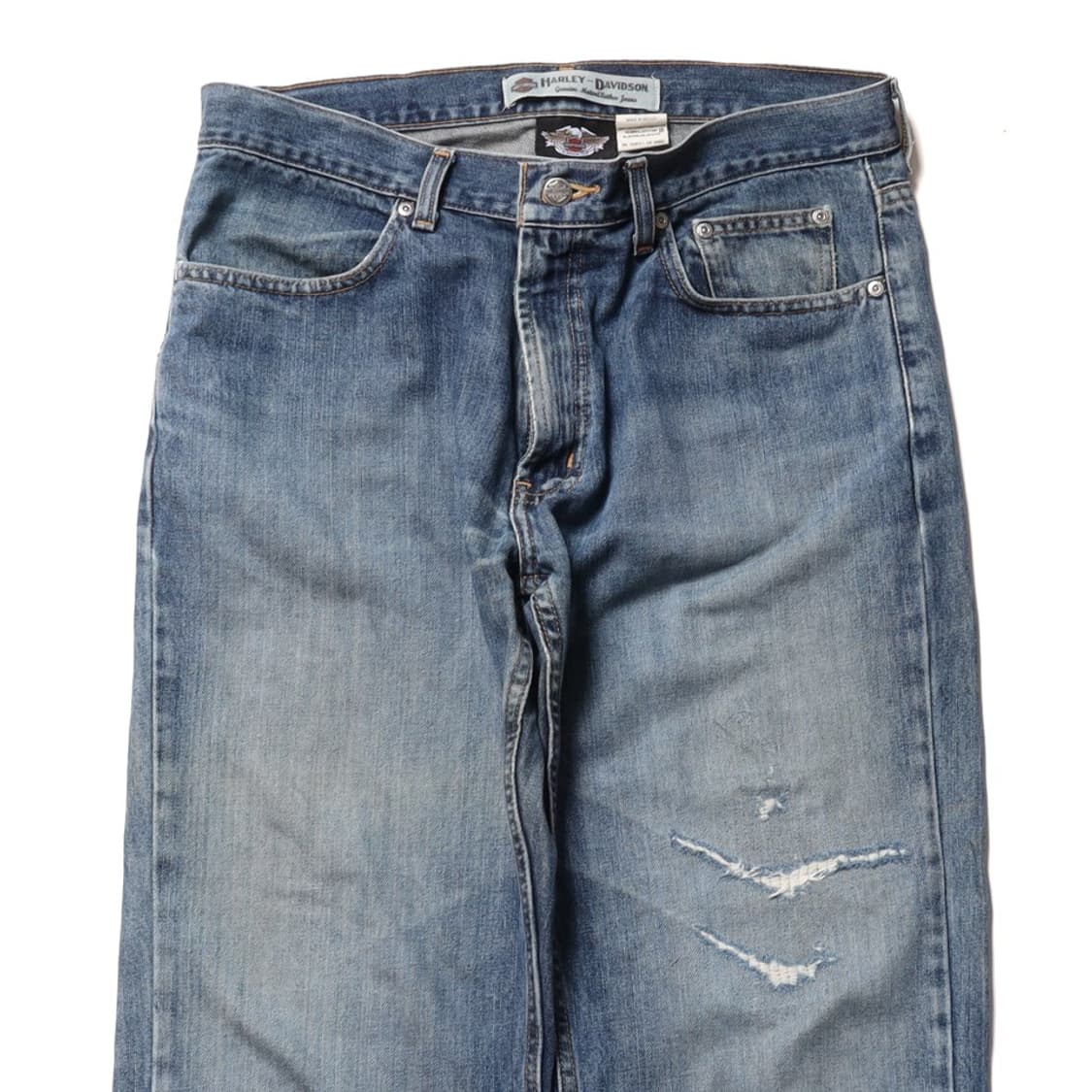 할리 데이비슨 Harley Davidson Distressed Denim 상품이미지2