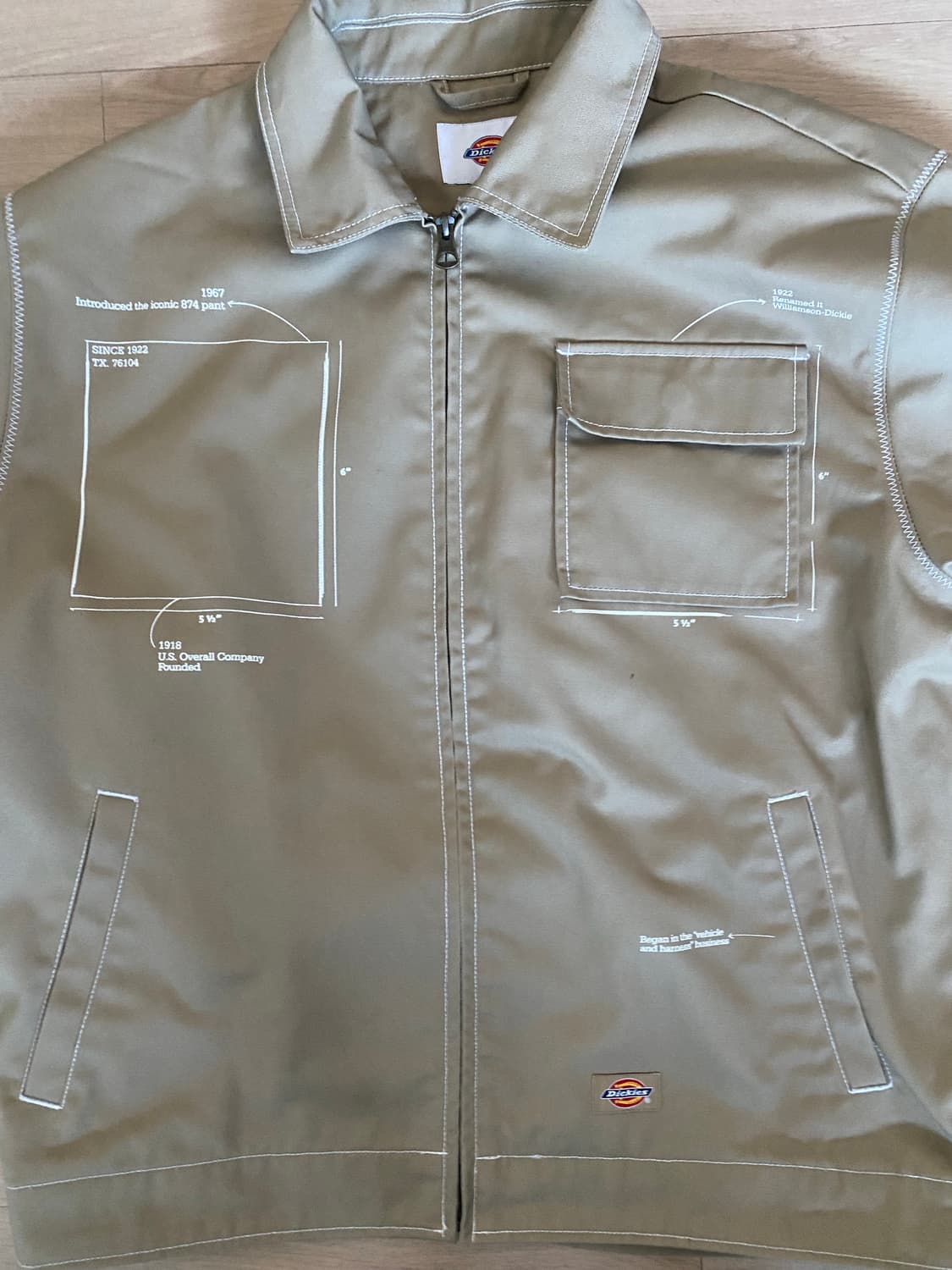 디키즈 아이젠하워 베이지 (L) 상품이미지3