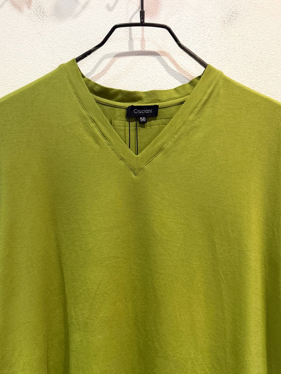 Cruciani Green T-Shirt (Made In Italy) 상품이미지3