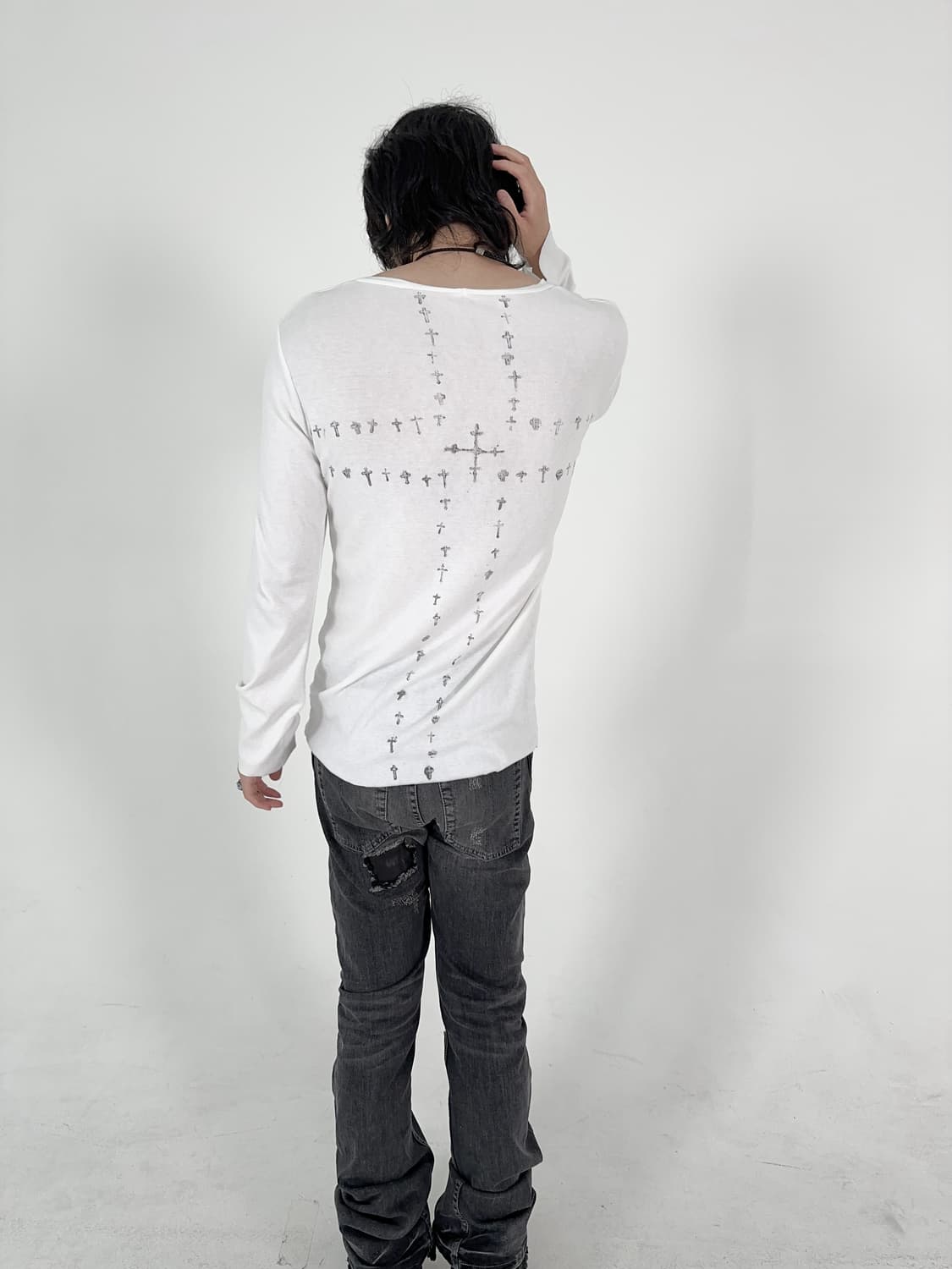 “Crystal Statue” Imagine cross LS Tee 상품이미지5
