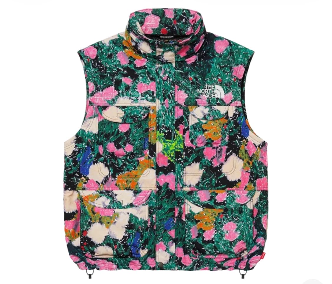 슈프림 x 노스페이스 트레킹 컨버터블 자켓 플라워/S 상품이미지3