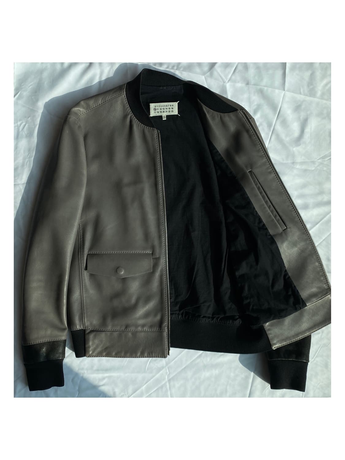 메종 마틴 마르지엘라 레더 봄버 자켓 가죽 블루종 아카이브 아티저널 상품이미지3