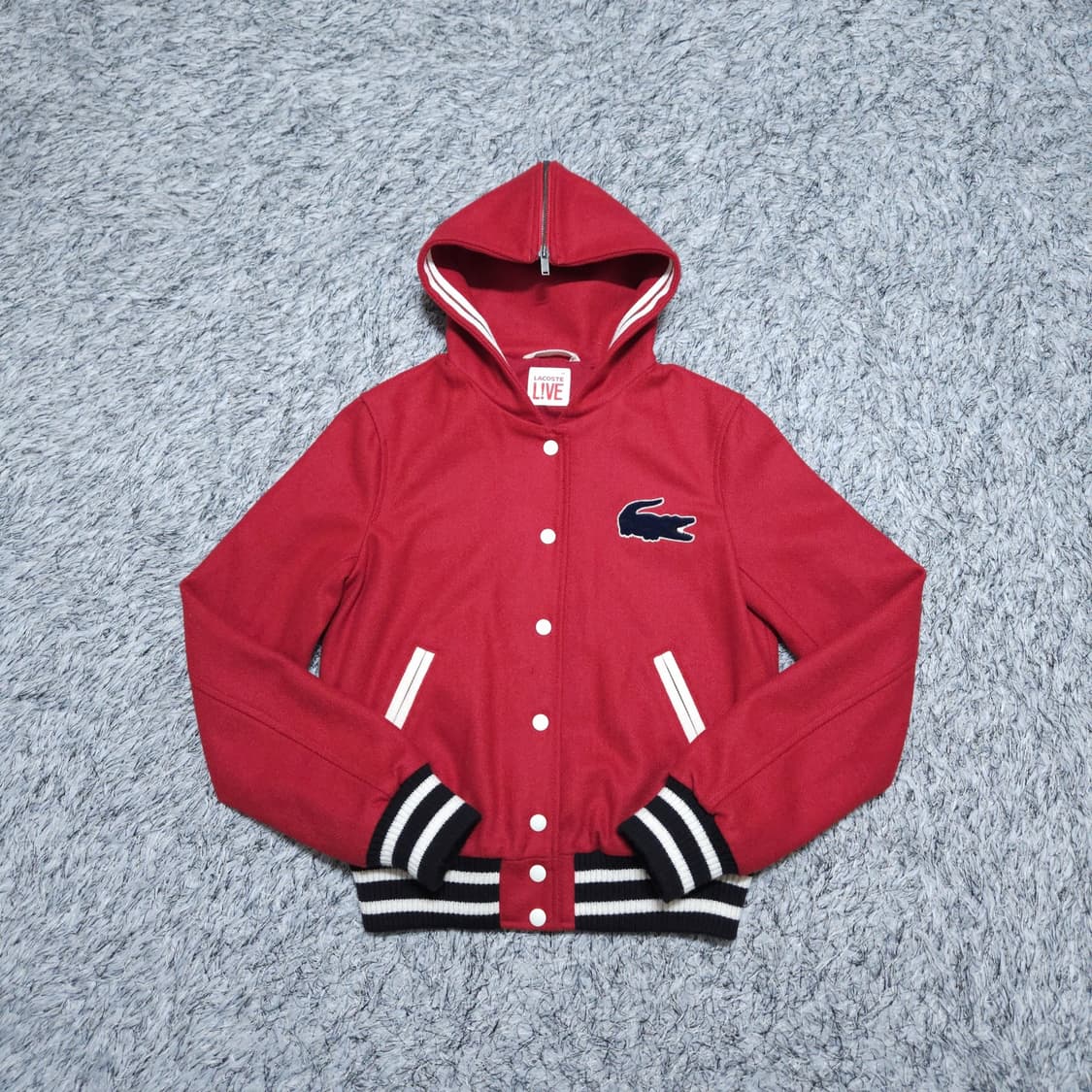 라코스테) M 여자 겨울야구점퍼 / 왕눈이샵 상품이미지1