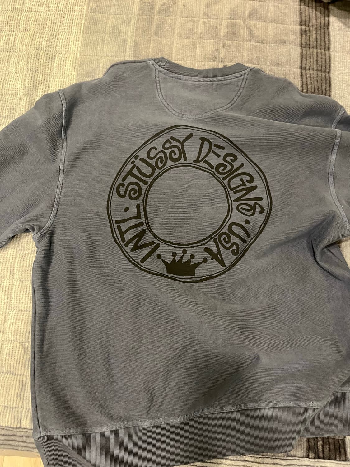 스투시 피그먼트 맨투맨 상품이미지1