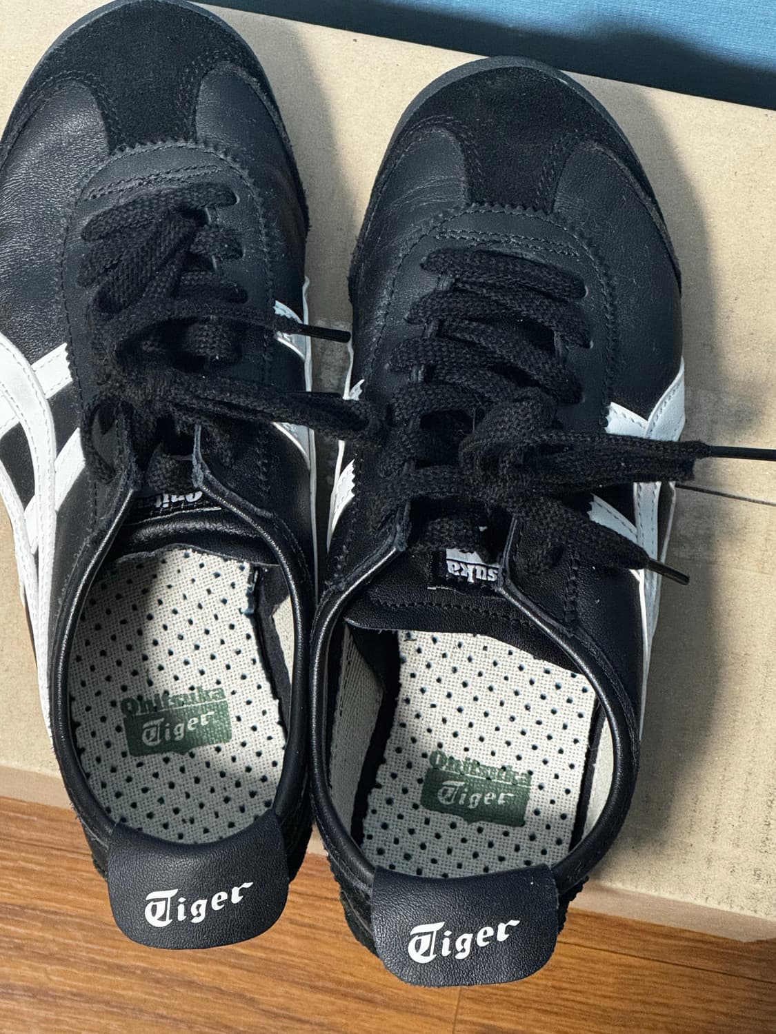 오니츠카타이거 멕시코66 검흰  상품이미지5