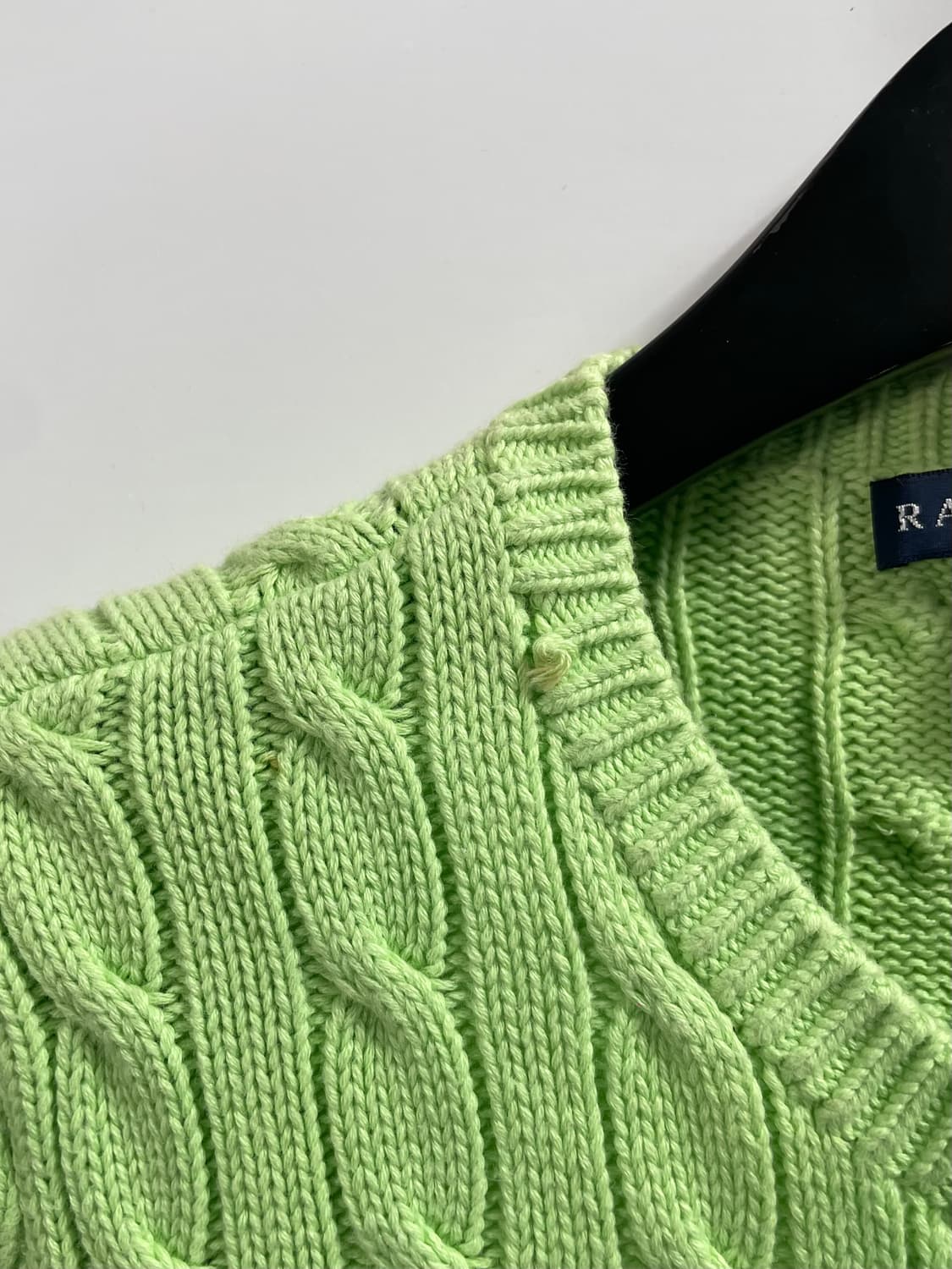 폴로 랄프로렌  우먼스 7부 라운드 가디건 (on.264)   상품이미지5