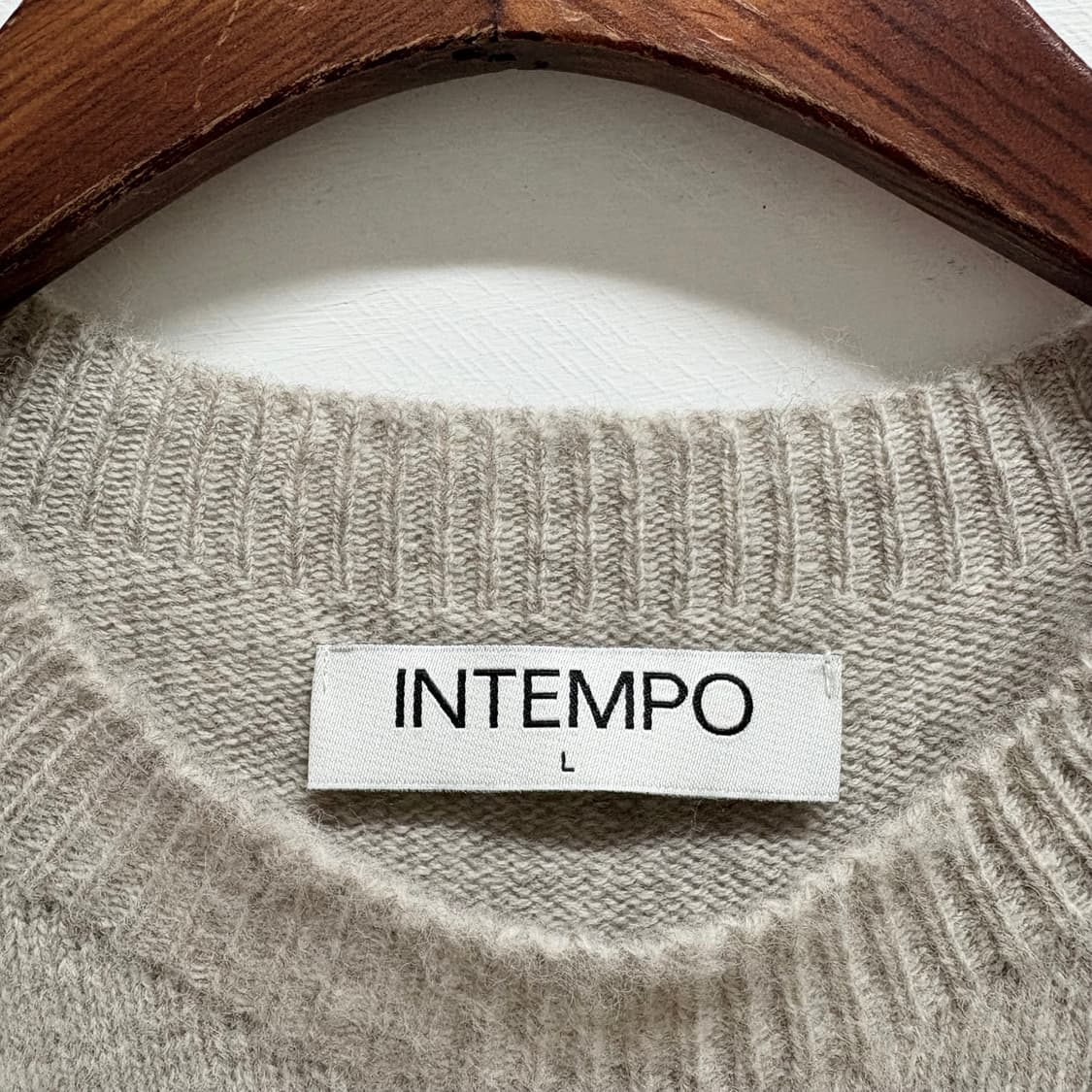 INTEMPOMOOD 인템포무드 쉐기독 울 니트 L 상품이미지2