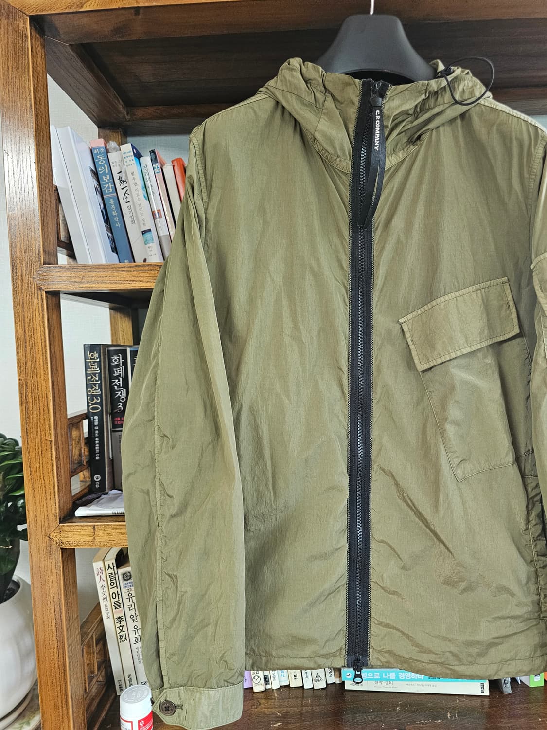 100-105)cp company 나일론 후드 자켓 팔아요 씨피 l 라지 상품이미지4