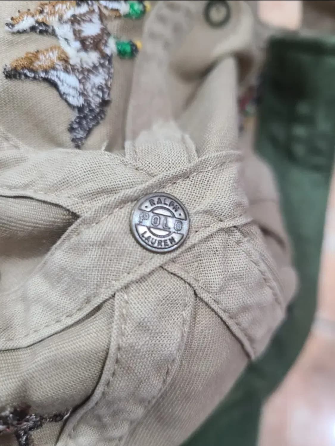 폴로랄프로렌 사냥 자수 볼캡 상품이미지8