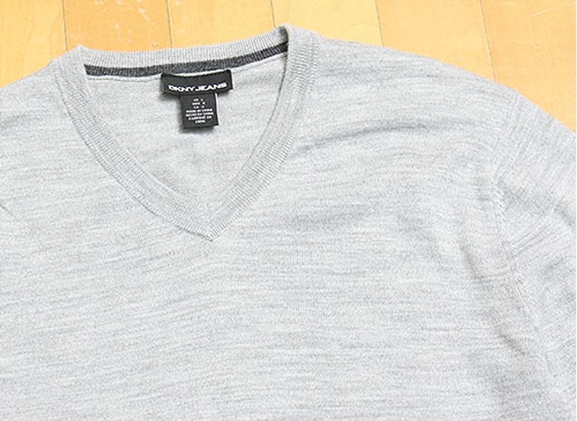 캐빈클라인 브이넥 니트 L 상품이미지2