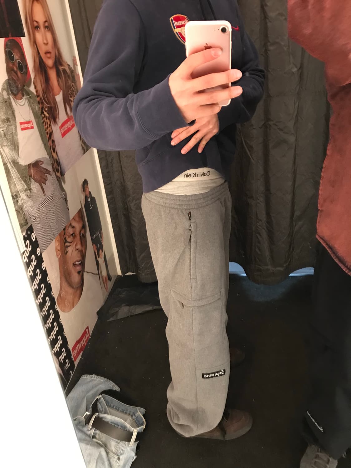 수프림 폴라텍 팬츠 M 상품이미지1