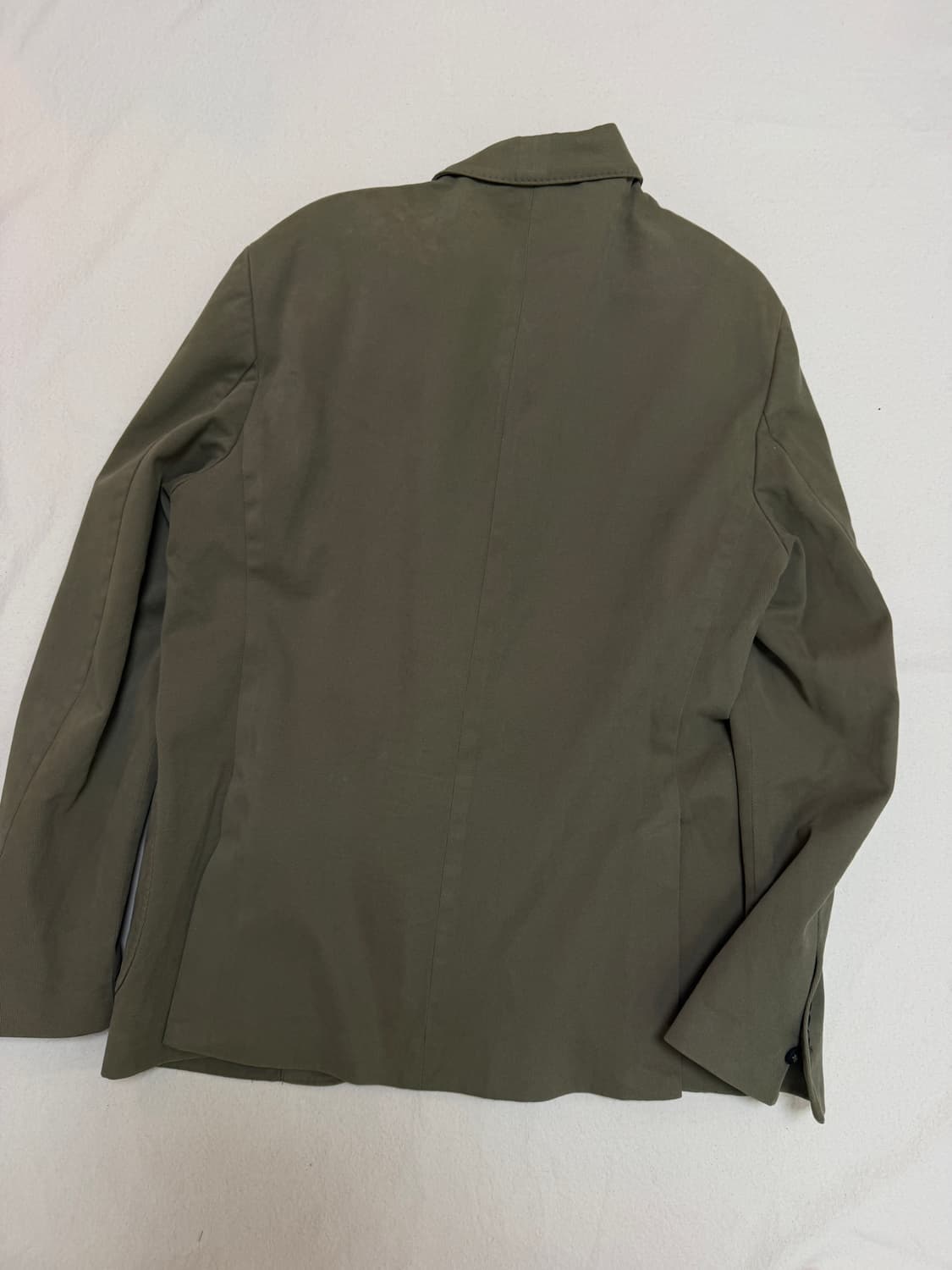 Massimo Dutti 마시모뚜띠 카키색 이탈리안 패브릭 자켓 상품이미지2