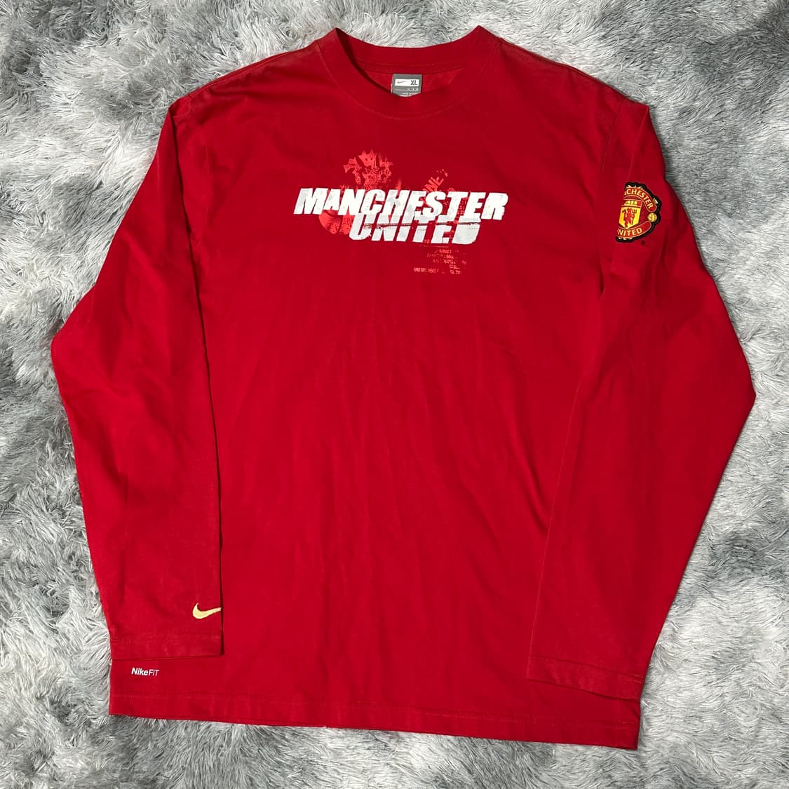 나이키 맨유 선수프린팅 유니크 롱슬리브 긴팔 XL 상품이미지3