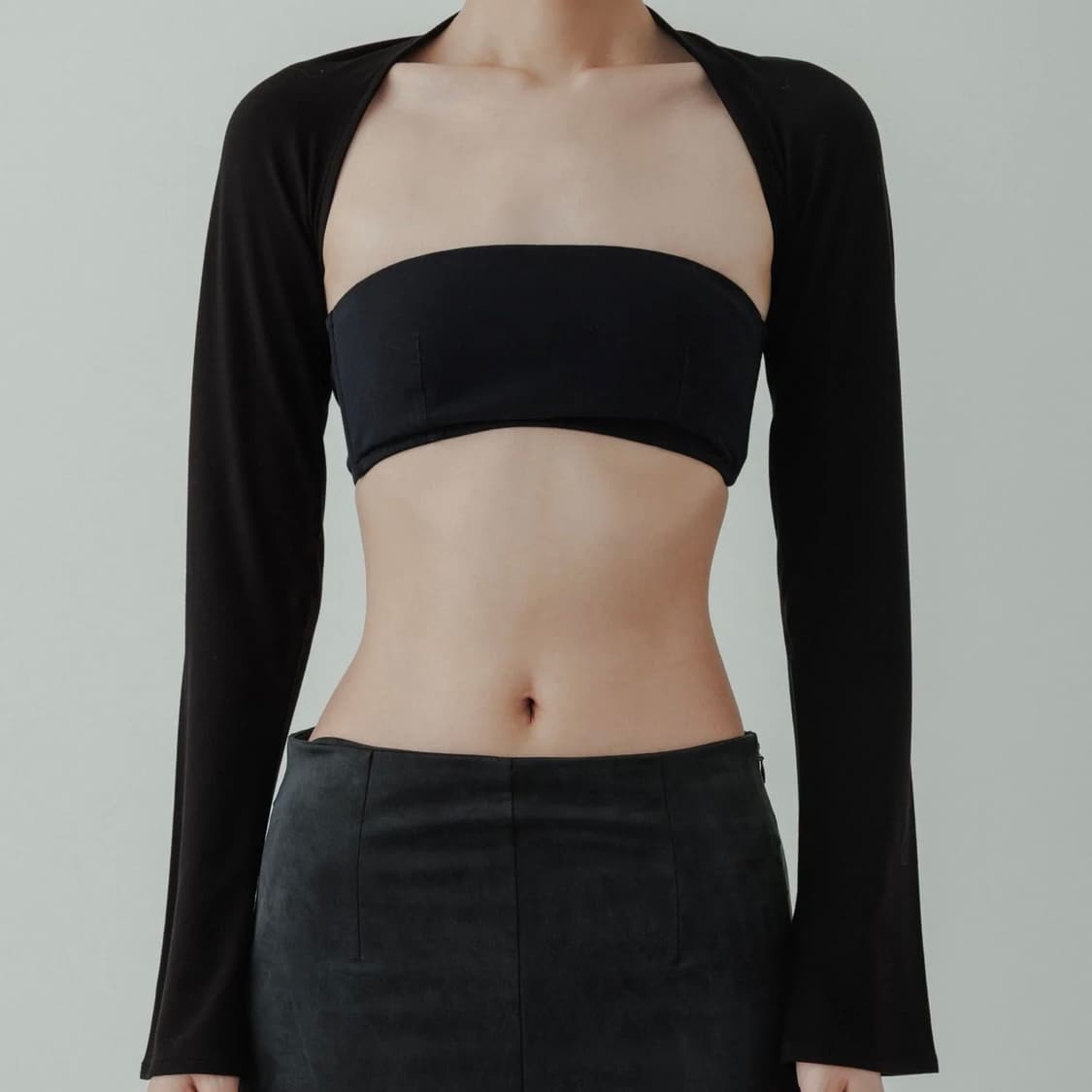 ё BIOTOP 볼레로 가디건 상품이미지1