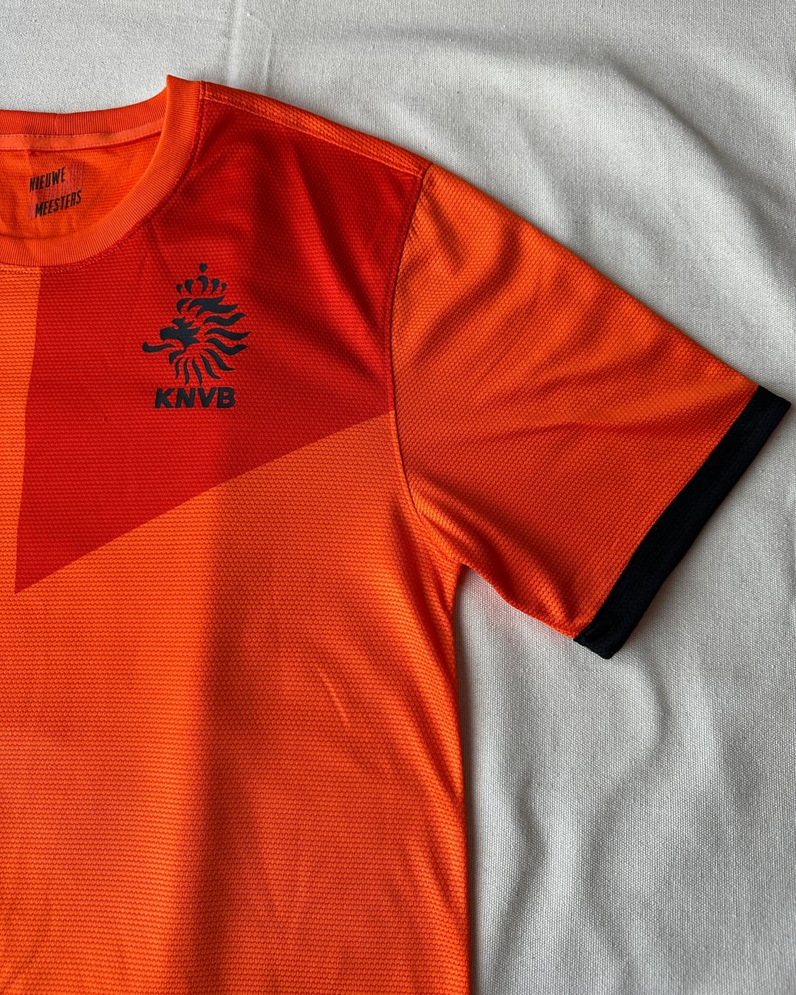 나이키 네덜란드 축구 국가대표 KNVB 오렌지 트레이닝 반팔티 S 상품이미지3