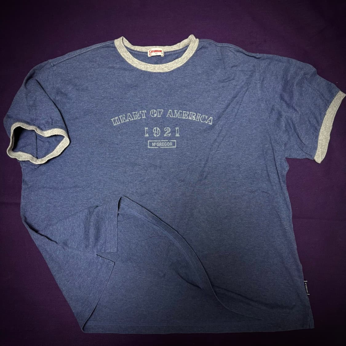  [00s McGREGOR] Ringer Tee - HEART OF AM 상품이미지2