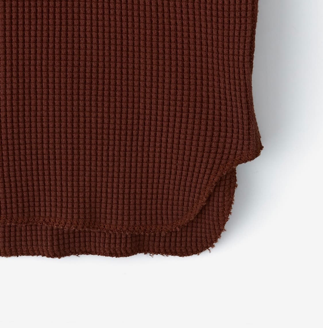 피그벨 헤비 와플 후디 러셋(레드브라운)2사이즈 새상품 판매 상품이미지5