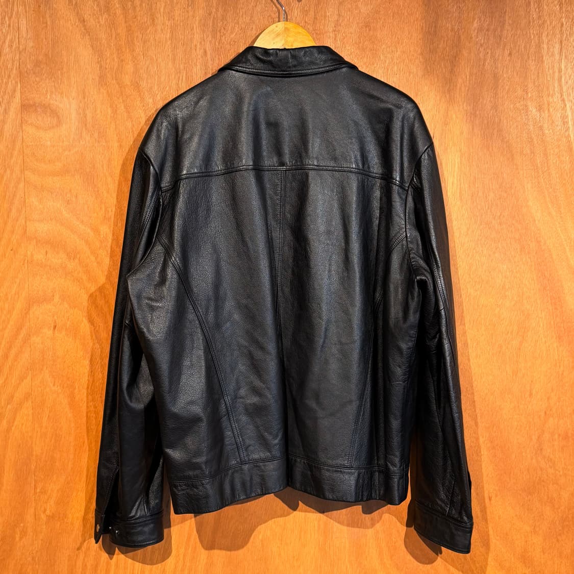 송탄 다크호스 카우레더 자켓 XXL 소가죽 상품이미지5
