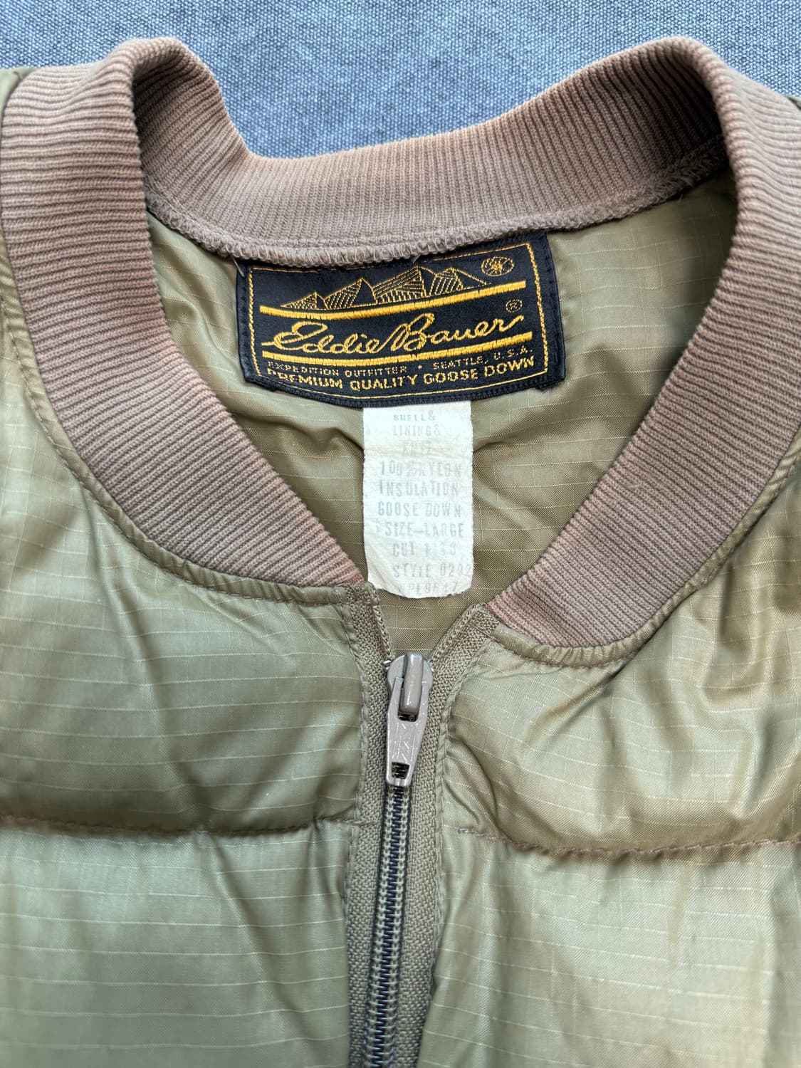 (L) 80s 빈티지 에디바우어 구스다운 패딩 상품이미지2