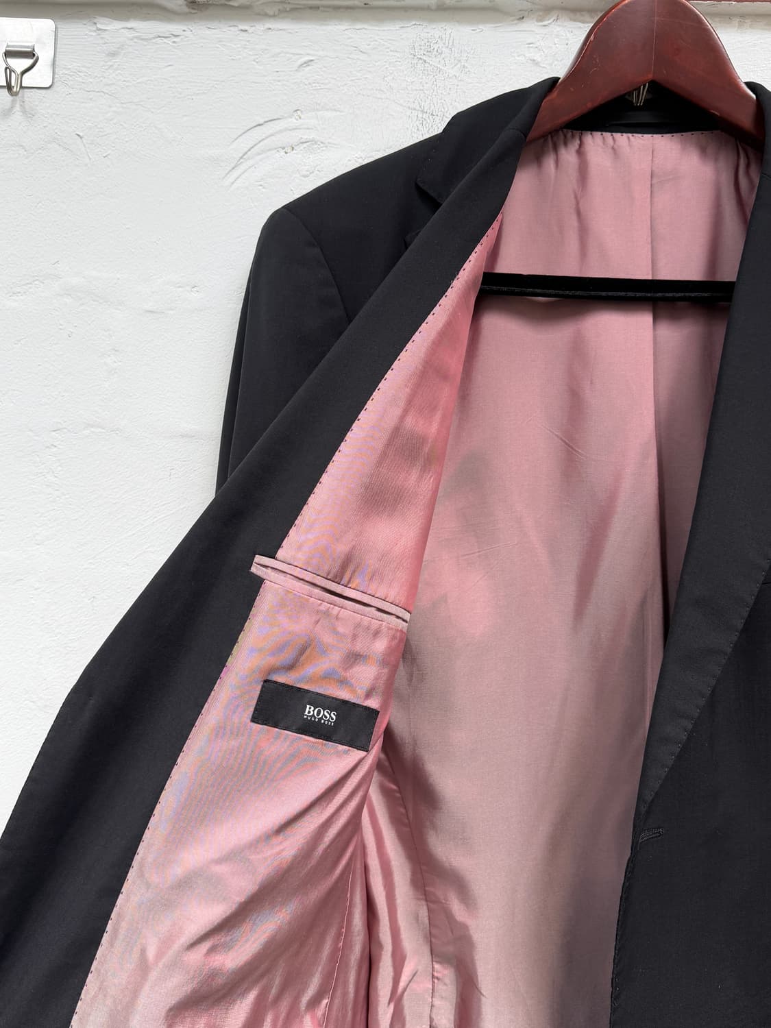 Hugo Boss 휴고보스 투버튼 블랙 블레이저 52R 상품이미지4