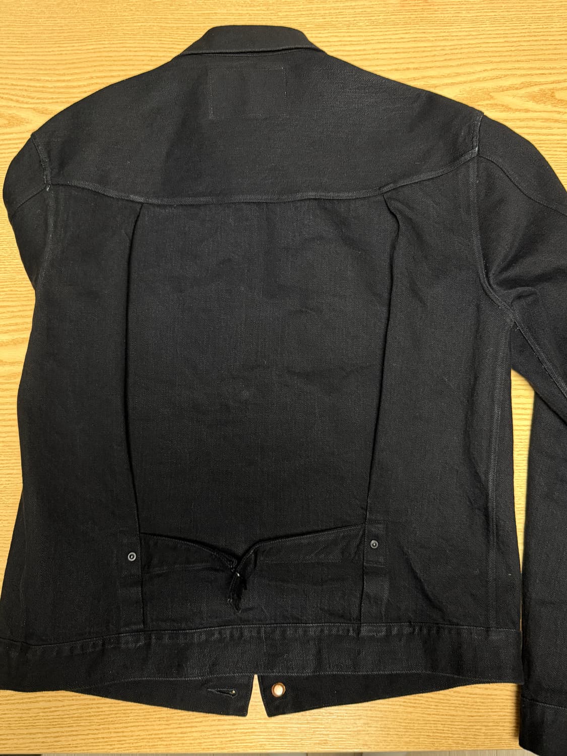 스티븐슨 오버롤 데님 트러커 자켓 블랙 42 상품이미지2