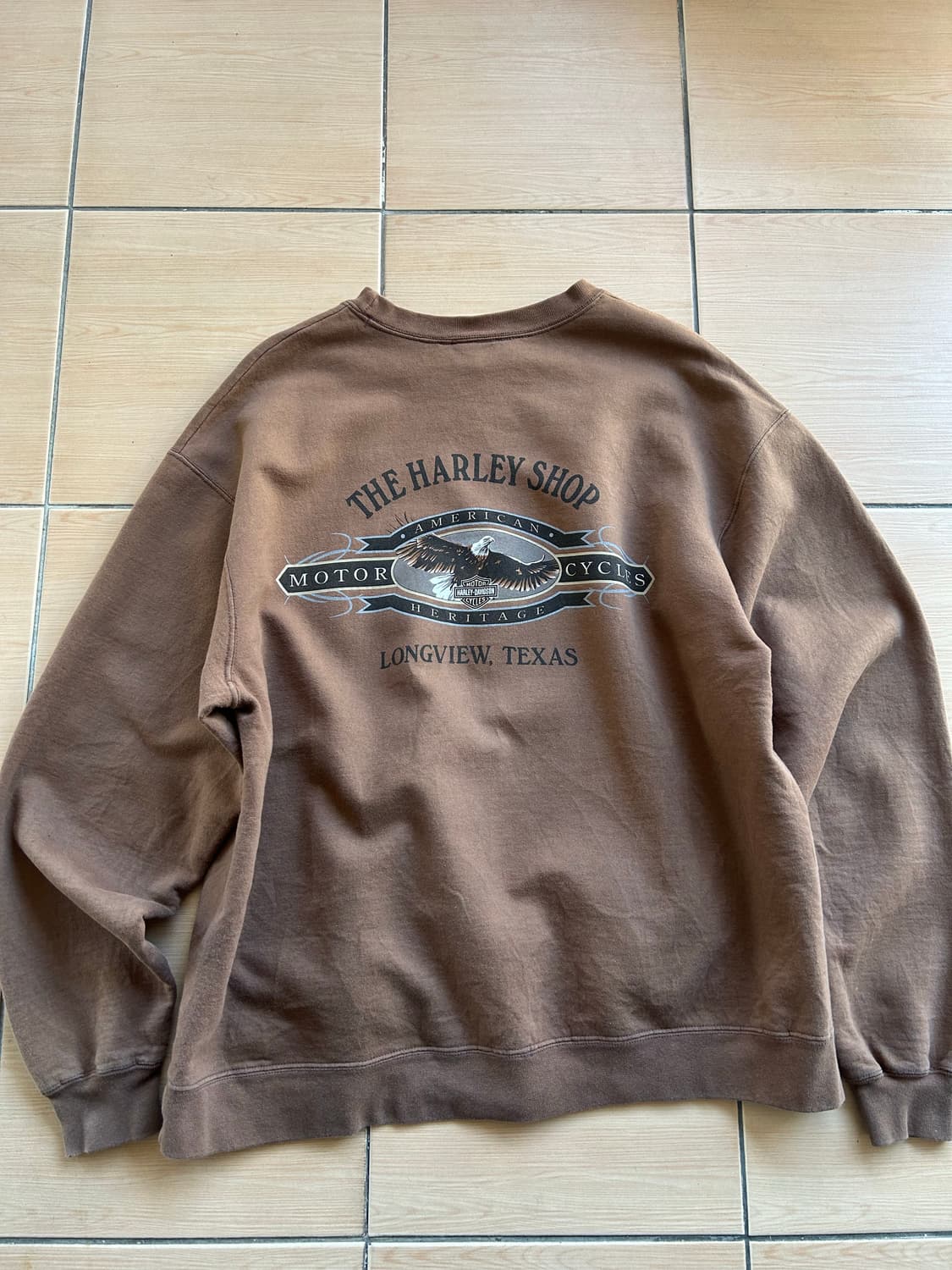 00‘s 할리데이비슨 스웻셔츠 상품이미지5