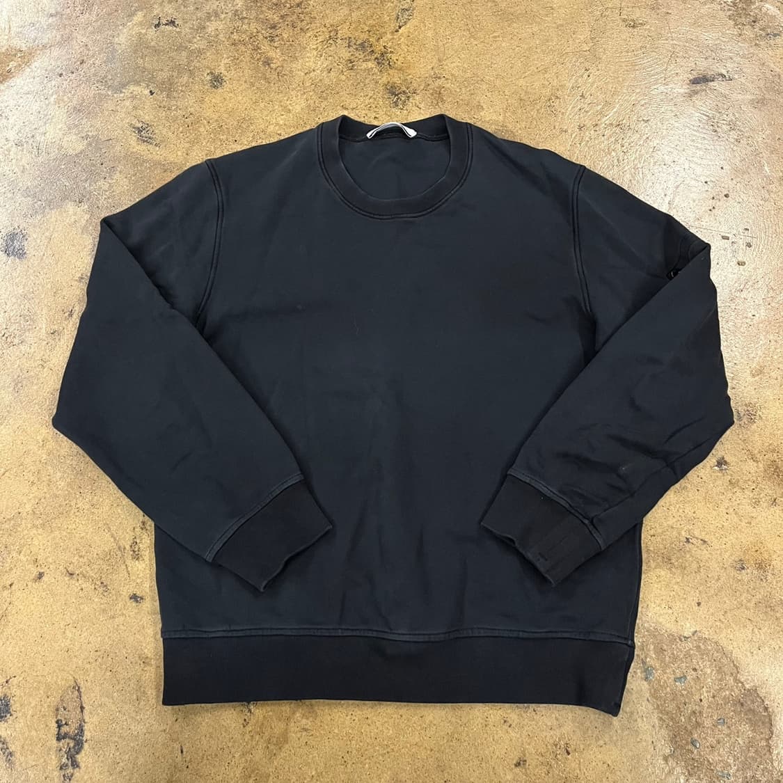 [정품/L] 스톤아일랜드 블랙 맨투맨 티셔츠 b12 상품이미지2