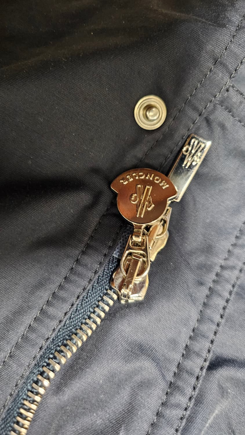 몽클레어 여성 트렌치 코트 네이비 3호 상품이미지5