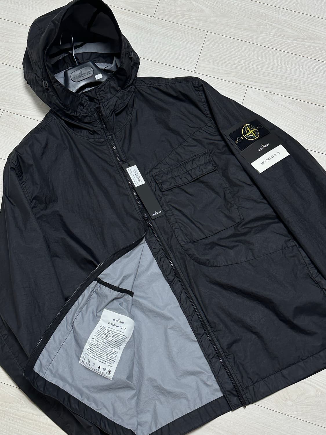 스톤아일랜드 멤브라나 3L tc 자켓 22ss XXL(105-110) 상품이미지4