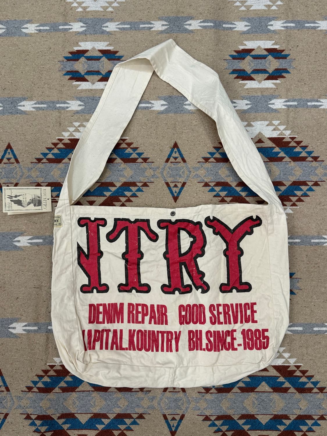 [OS] 캐피탈 코튼 트윌 컨트리 팩토리 북 백 키나리 상품이미지3