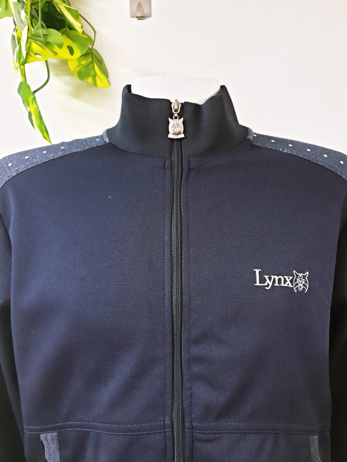Lynx 남성골프 어깨찡 집업 95 네이비 상품이미지3