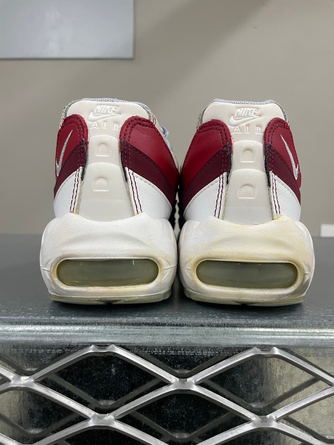 나이키 에어맥스95 화이트 퓨어 레드 250 (gr-4276) 상품이미지3