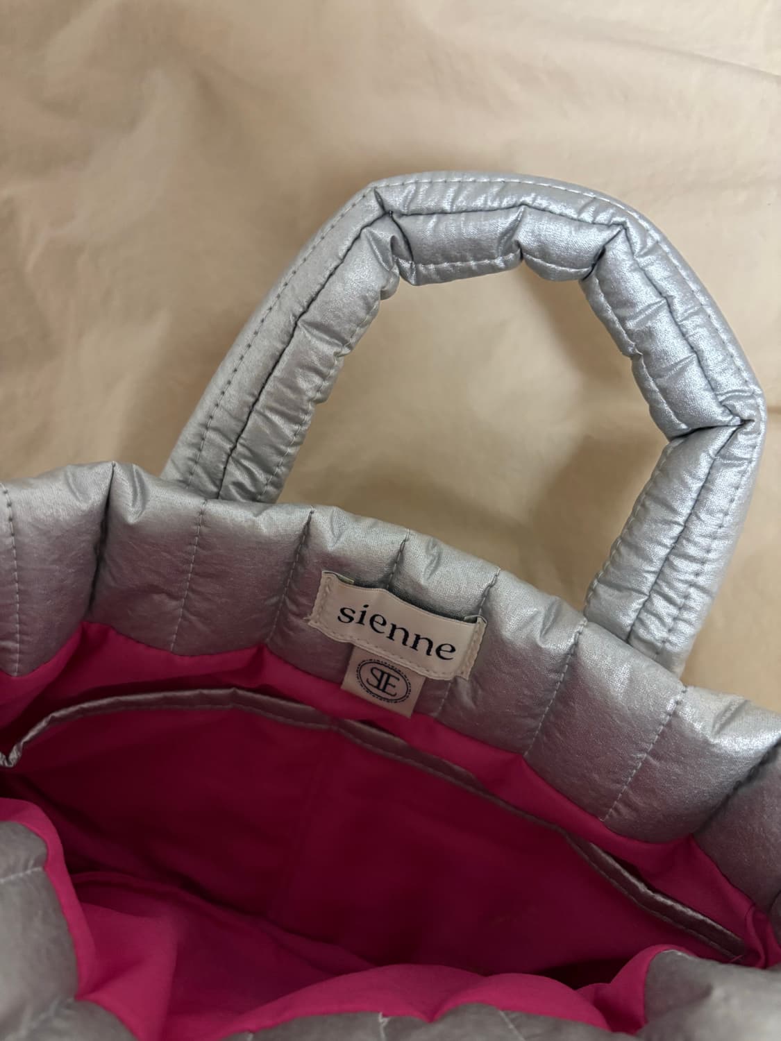 시엔느 패딩백 미니 상품이미지2