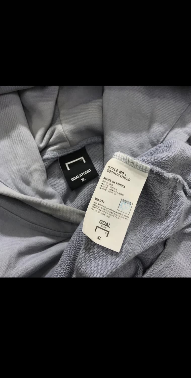 [[XL, 공용] 골스튜디오 시그니처 로고 후드티셔츠 상품이미지5
