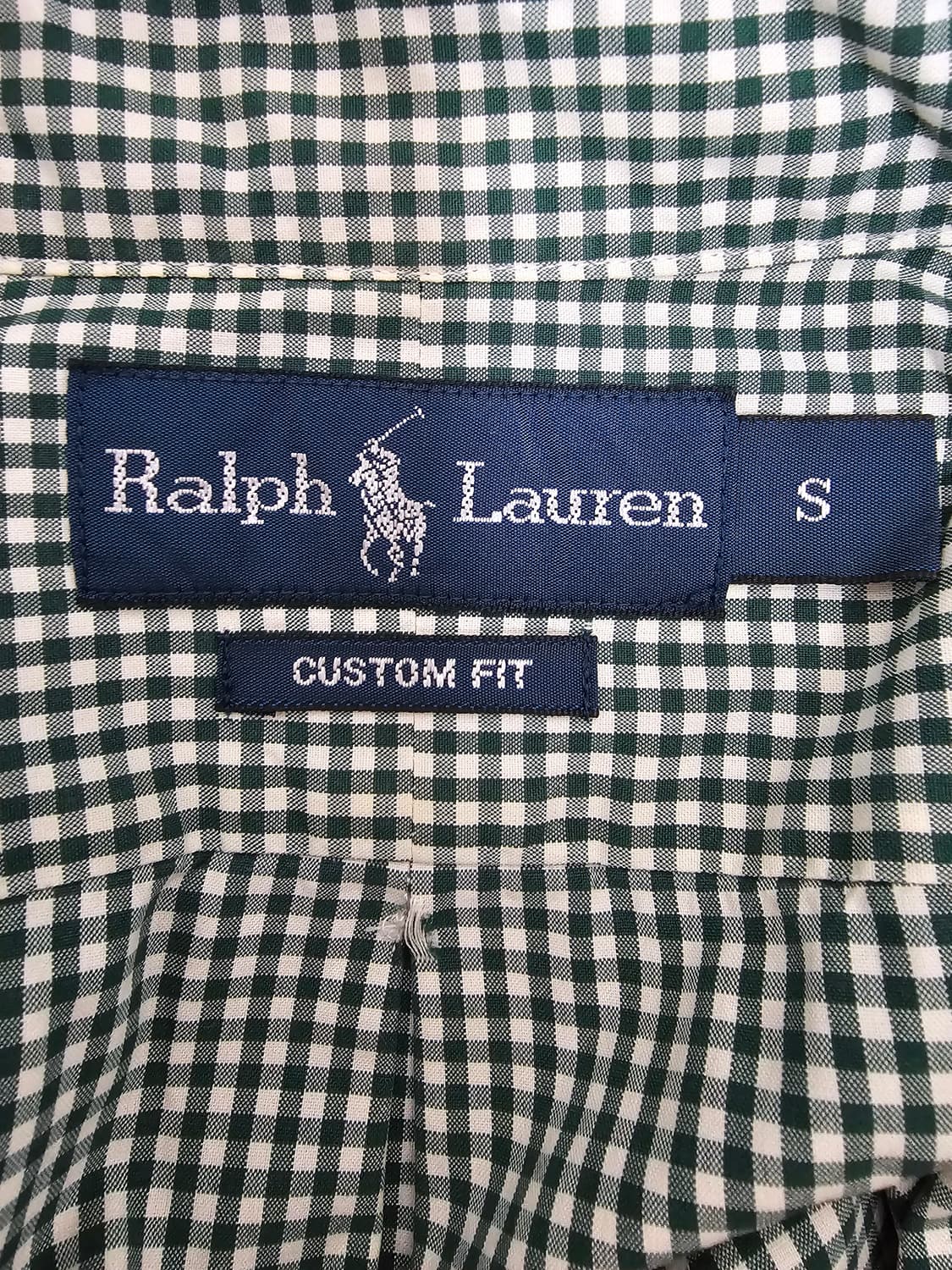 폴로랄프로렌 커스텀핏 체크셔츠 남방 S 상품이미지3