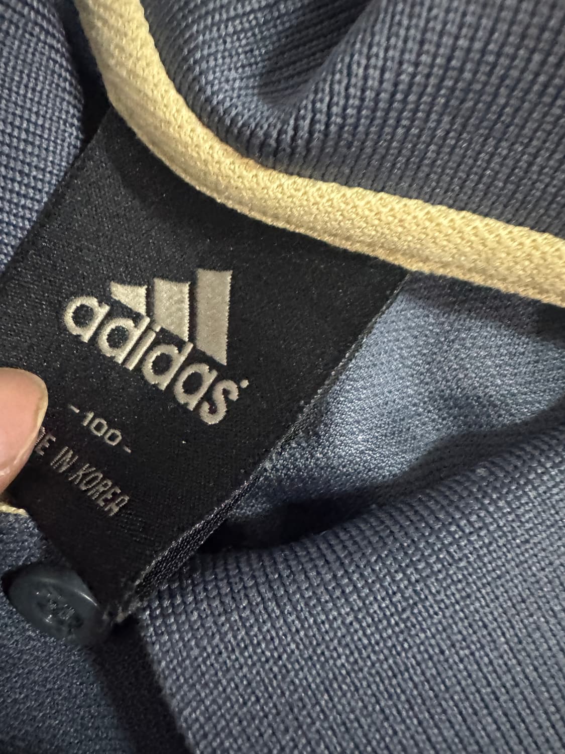 아디다스 올드스쿨 기능성 긴팔 카라티 L 빈티지 그레이 상품이미지3