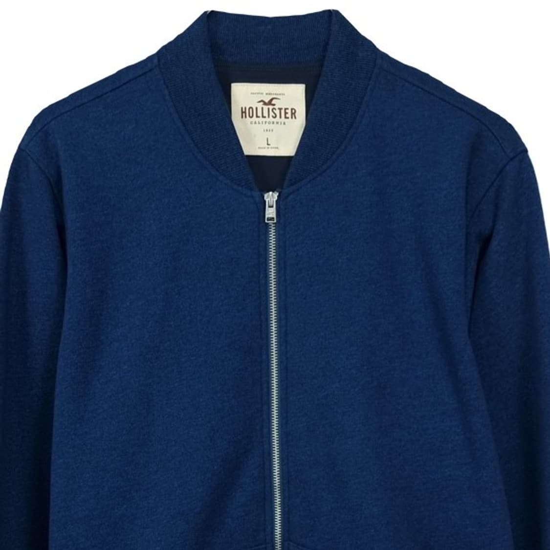 [홀리스터]스웻 블루종 집업 자켓 네이비 M19661 상품이미지4