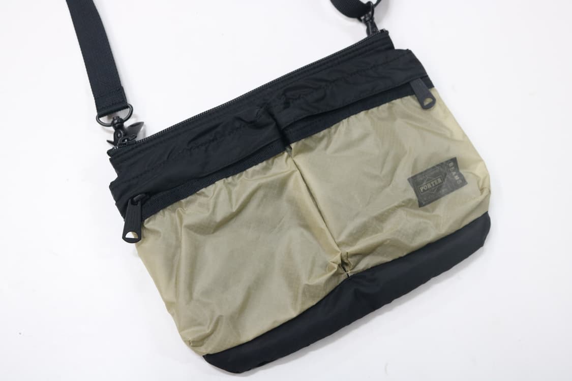 PORTER × BEAMS 포터 빔즈 협업 투톤 립스탑 사코슈백 상품이미지3