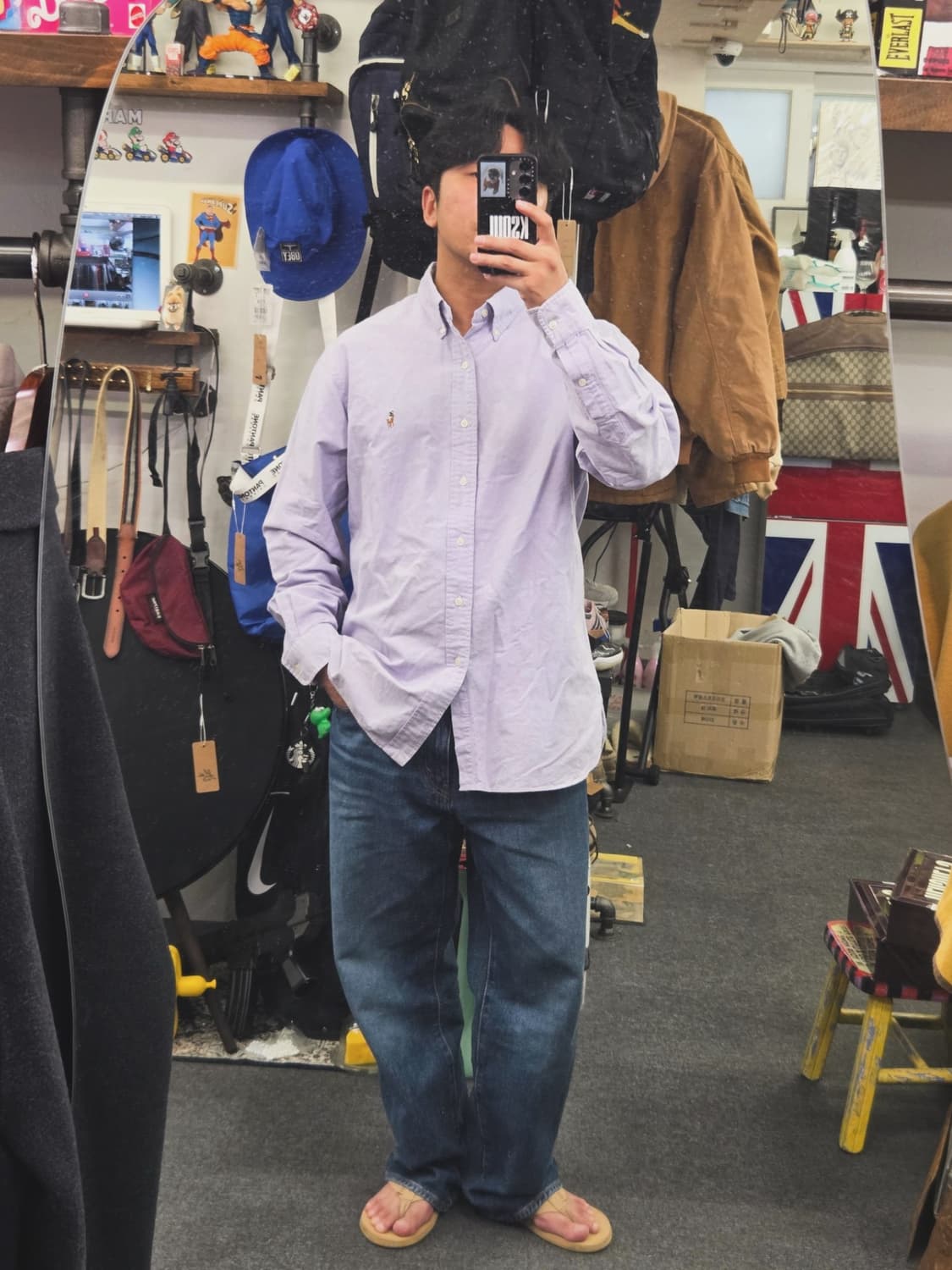 폴로 랄프로렌 버튼다운 옥스포드 셔츠 상품이미지1