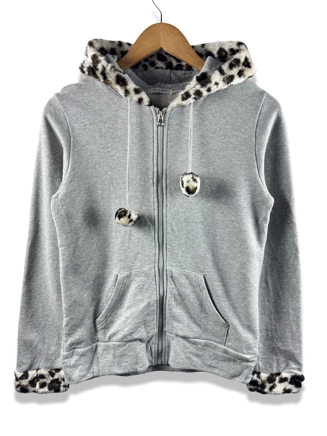 JPN 갸루 레오파드 후드집업2145 상품이미지2